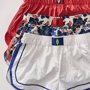 FREE PEOPLE VARSITY BLUES SHORTS